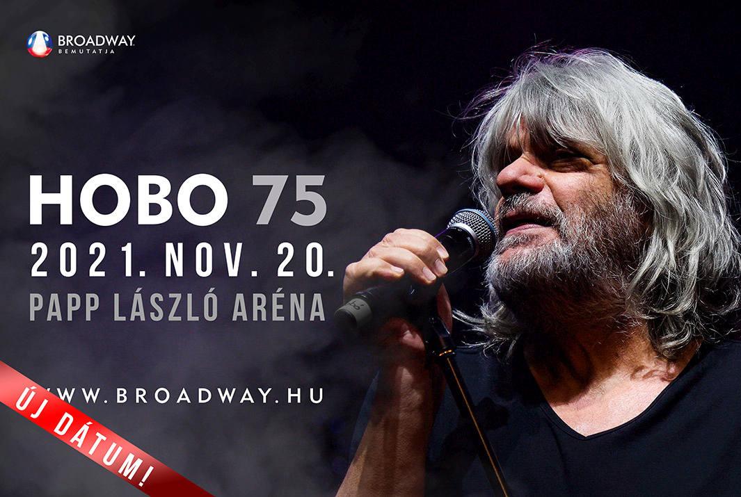 HOBO 75 Aréna koncert - új dátum
